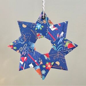 Origami Ornament #S08 - Small Star